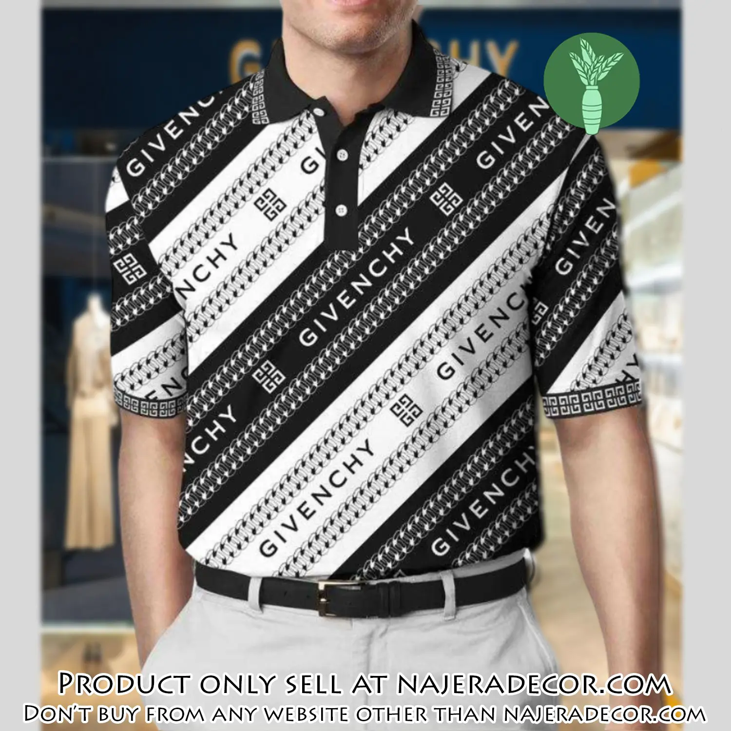 Givenchy premium polo shirt  luxury polo shirt for men pls520 njr3318826